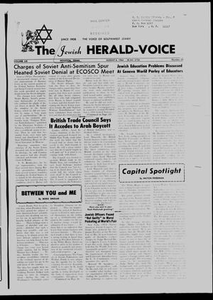 The Jewish Herald-Voice (Houston, Tex.), Vol. 59, No. 20, Ed. 1 Thursday, August 6, 1964