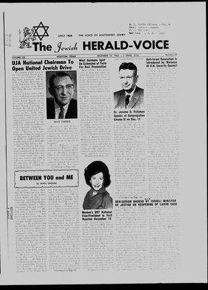The Jewish Herald-Voice (Houston, Tex.), Vol. 59, No. 38, Ed. 1 Thursday, December 10, 1964