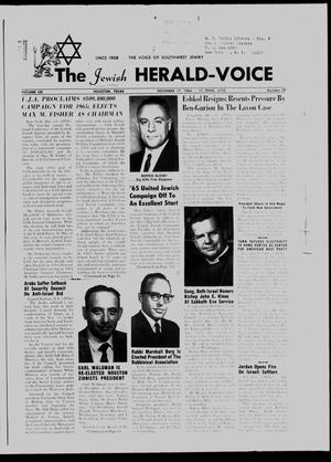 The Jewish Herald-Voice (Houston, Tex.), Vol. 59, No. 39, Ed. 1 Thursday, December 17, 1964