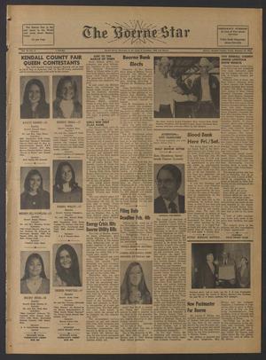 The Boerne Star (Boerne, Tex.), Vol. 70, No. 6, Ed. 1 Thursday, January 24, 1974
