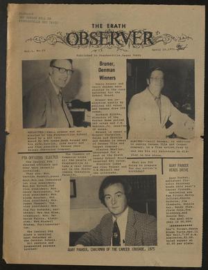 The Erath Observer (Stephenville, Tex.), Vol. 1, No. 23, Ed. 1 Thursday, April 10, 1975