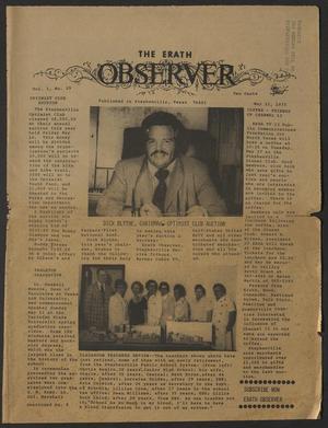 The Erath Observer (Stephenville, Tex.), Vol. 1, No. 29, Ed. 1 Thursday, May 22, 1975