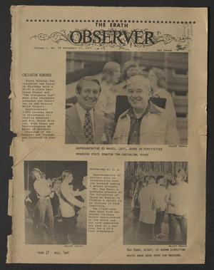 The Erath Observer (Stephenville, Tex.), Vol. 1, No. 54, Ed. 1 Thursday, November 13, 1975