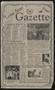 Thumbnail image of item number 1 in: 'Lone Star Gazette (Dublin, Tex.), Vol. 2, No. 1, Ed. 1 Saturday, September 9, 2000'.
