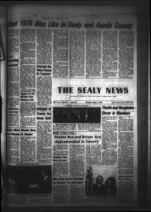 The Sealy News (Sealy, Tex.), Vol. 86, No. 43, Ed. 1 Thursday, January 9, 1975
