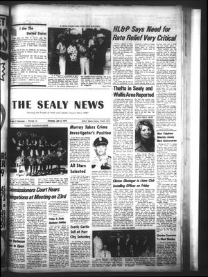 Primary view of object titled 'The Sealy News (Sealy, Tex.), Vol. 87, No. 16, Ed. 1 Thursday, July 3, 1975'.