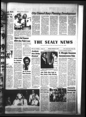 The Sealy News (Sealy, Tex.), Vol. 88, No. 35, Ed. 1 Thursday, November 20, 1975