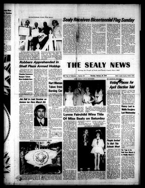 The Sealy News (Sealy, Tex.), Vol. 88, No. 49, Ed. 1 Thursday, February 26, 1976