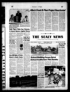 The Sealy News (Sealy, Tex.), Vol. 89, No. 25, Ed. 1 Thursday, September 9, 1976
