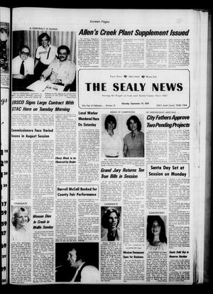 The Sealy News (Sealy, Tex.), Vol. 91, No. 25, Ed. 1 Thursday, September 14, 1978