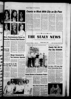 Primary view of object titled 'The Sealy News (Sealy, Tex.), Vol. 91, No. 28, Ed. 1 Thursday, October 5, 1978'.