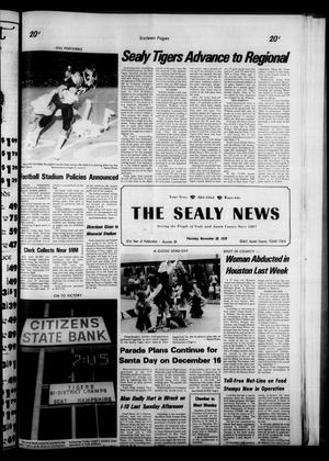 Primary view of object titled 'The Sealy News (Sealy, Tex.), Vol. 91, No. 36, Ed. 1 Thursday, November 30, 1978'.