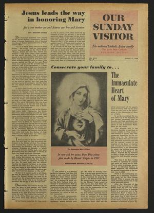 The Lone Star Catholic (Austin, Tex.), Vol. 47, No. 16, Ed. 1 Sunday, August 17, 1958