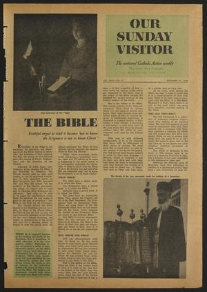 Primary view of object titled 'The Lone Star Catholic (Austin, Tex.), Vol. 47, No. 21, Ed. 1 Sunday, September 21, 1958'.