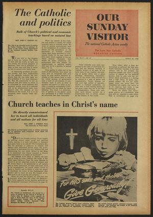 The Lone Star Catholic (Austin, Tex.), Vol. 48, No. 47, Ed. 1 Sunday, March 20, 1960