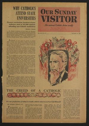 The Lone Star Catholic (Austin, Tex.), Vol. 49, No. 21, Ed. 1 Sunday, September 18, 1960