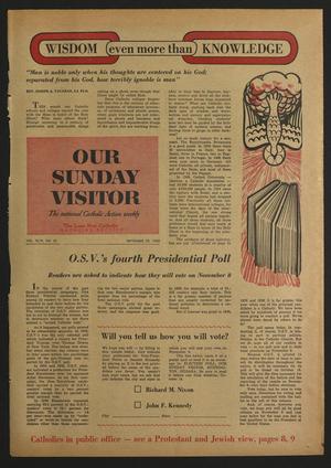 The Lone Star Catholic (Austin, Tex.), Vol. 49, No. 22, Ed. 1 Sunday, September 25, 1960