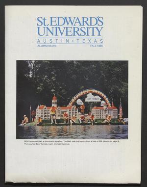 Primary view of object titled 'St. Edward's University Alumni News (Austin, Tex.), Vol. 28, No. 6, Ed. 1 Sunday, September 1, 1985'.
