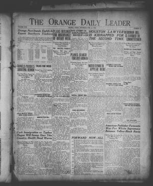 The Orange Daily Leader (Orange, Tex.), Vol. 17, No. 37, Ed. 1 Saturday, February 12, 1921