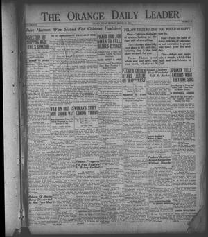 The Orange Daily Leader (Orange, Tex.), Vol. 17, No. 62, Ed. 1 Monday, March 14, 1921
