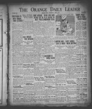 Primary view of object titled 'The Orange Daily Leader (Orange, Tex.), Vol. 17, No. 82, Ed. 1 Wednesday, April 6, 1921'.