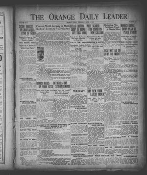 The Orange Daily Leader (Orange, Tex.), Vol. 17, No. 83, Ed. 1 Thursday, April 7, 1921