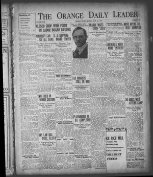 The Orange Daily Leader (Orange, Tex.), Vol. 17, No. 146, Ed. 1 Monday, June 20, 1921