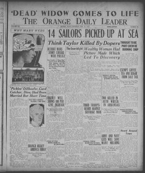 The Orange Daily Leader (Orange, Tex.), Vol. 8, No. 46, Ed. 1 Thursday, February 23, 1922
