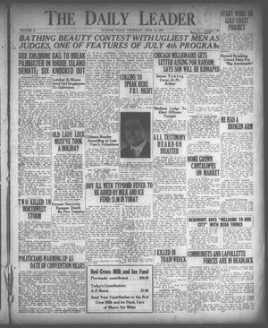 The Daily Leader (Orange, Tex.), Vol. 10, No. 146, Ed. 1 Thursday, June 19, 1924