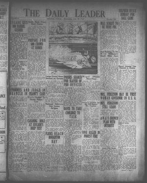 The Daily Leader (Orange, Tex.), Vol. 10, No. 180, Ed. 1 Wednesday, July 30, 1924