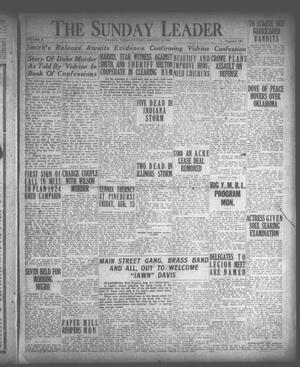 Primary view of object titled 'The Daily Leader (Orange, Tex.), Vol. 10, No. 189, Ed. 1 Sunday, August 10, 1924'.
