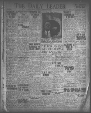 Primary view of object titled 'The Daily Leader (Orange, Tex.), Vol. 10, No. 210, Ed. 1 Thursday, September 4, 1924'.