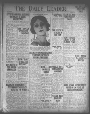 The Daily Leader (Orange, Tex.), Vol. 10, No. 227, Ed. 1 Wednesday, September 24, 1924