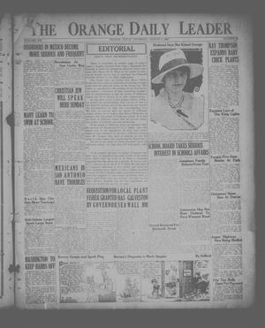 The Orange Daily Leader (Orange, Tex.), Vol. 12, No. 33, Ed. 1 Thursday, August 5, 1926