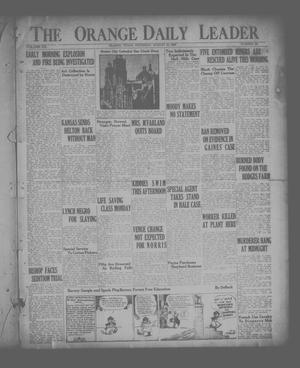 The Orange Daily Leader (Orange, Tex.), Vol. 12, No. 39, Ed. 1 Thursday, August 12, 1926