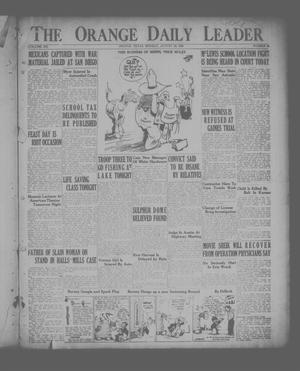 The Orange Daily Leader (Orange, Tex.), Vol. 12, No. 42, Ed. 1 Monday, August 16, 1926