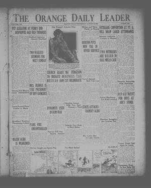 The Orange Daily Leader (Orange, Tex.), Vol. 12, No. 44, Ed. 1 Wednesday, August 18, 1926