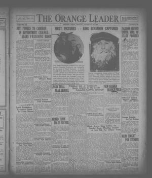The Orange Leader (Orange, Tex.), Vol. 12, No. 123, Ed. 1 Monday, November 22, 1926