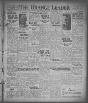 The Orange Leader (Orange, Tex.), Vol. 14, No. 69, Ed. 1 Wednesday, September 28, 1927
