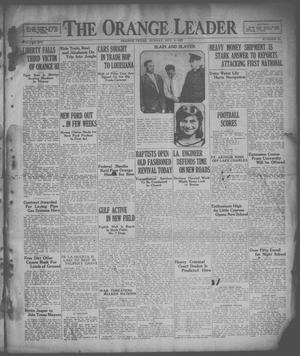 The Orange Leader (Orange, Tex.), Vol. 14, No. 80, Ed. 1 Sunday, October 9, 1927