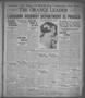 Thumbnail image of item number 1 in: 'The Orange Leader (Orange, Tex.), Vol. 14, No. 118, Ed. 1 Tuesday, November 15, 1927'.