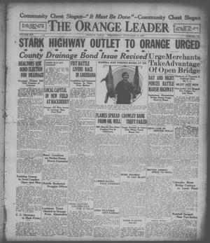 The Orange Leader (Orange, Tex.), Vol. 14, No. 119, Ed. 1 Wednesday, November 16, 1927