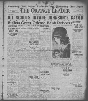 The Orange Leader (Orange, Tex.), Vol. 14, No. 126, Ed. 1 Friday, November 25, 1927