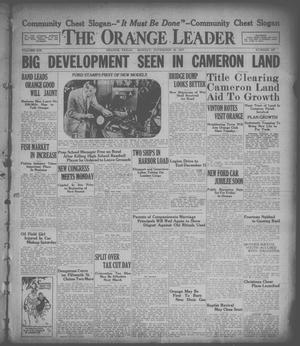 The Orange Leader (Orange, Tex.), Vol. 14, No. 128, Ed. 1 Monday, November 28, 1927