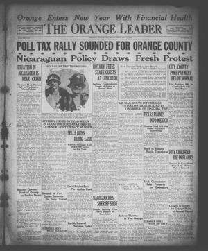The Orange Leader (Orange, Tex.), Vol. 14, No. 161, Ed. 1 Wednesday, January 4, 1928