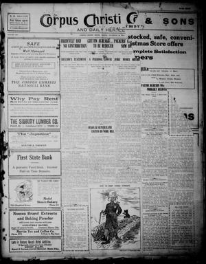 Corpus Christi Caller and Daily Herald (Corpus Christi, Tex.), Vol. 13, No. 25, Ed. 1, Friday, December 22, 1911