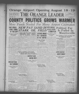 The Orange Leader (Orange, Tex.), Vol. 15, No. 10, Ed. 1 Friday, July 13, 1928