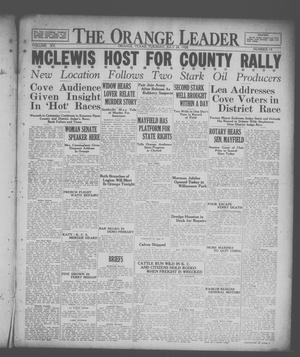 The Orange Leader (Orange, Tex.), Vol. 15, No. 19, Ed. 1 Tuesday, July 24, 1928