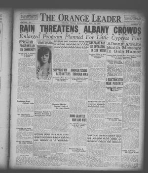 Primary view of object titled 'The Orange Leader (Orange, Tex.), Vol. 15, No. 44, Ed. 1 Wednesday, August 22, 1928'.