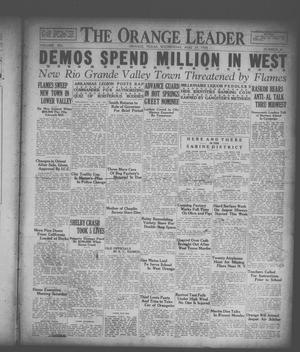 Primary view of object titled 'The Orange Leader (Orange, Tex.), Vol. 15, No. 50, Ed. 1 Wednesday, August 29, 1928'.